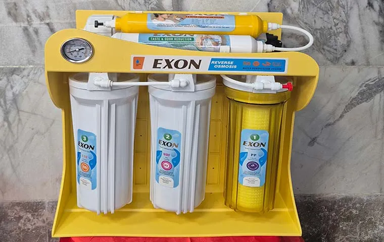 دستگاه تصفیه آب exon زردرنگ